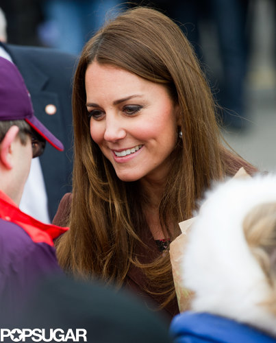 Kate Middleton Bundles Up Her Maybe Baby Girl Bump in Grimsby Kate Middleton Bundles Up Her Maybe Baby Girl Bump in Grimsby
