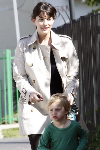Liv Tyler hung out with son Milo Langdon in LA on St. Patrick's Day in March 2009.
Liv Tyler hung out with son Milo Langdon in LA on St. Patrick's Day in March 2009.