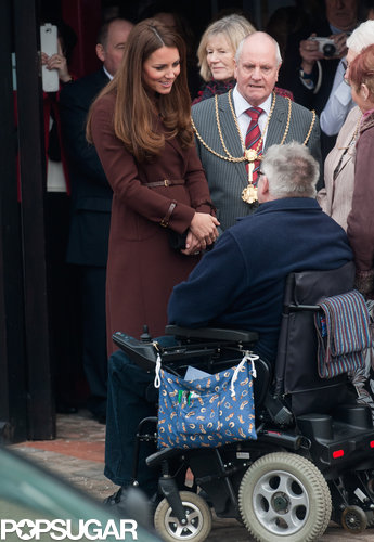 Kate Middleton Bundles Up Her Maybe Baby Girl Bump in Grimsby Kate Middleton Bundles Up Her Maybe Baby Girl Bump in Grimsby