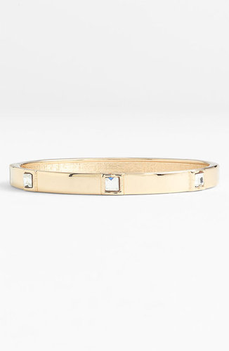 Sequin Small Square Crystal Bangle