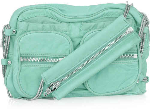 Alexander Wang Brenda chain-trimmed leather shoulder bag