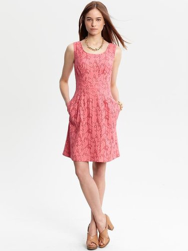 Trish textured dress