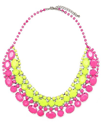 Neon Colorblock Collar (Delivery: Late April 2012)