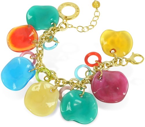Antica Murrina Shiva - Murano Glass Charm Bracelet
