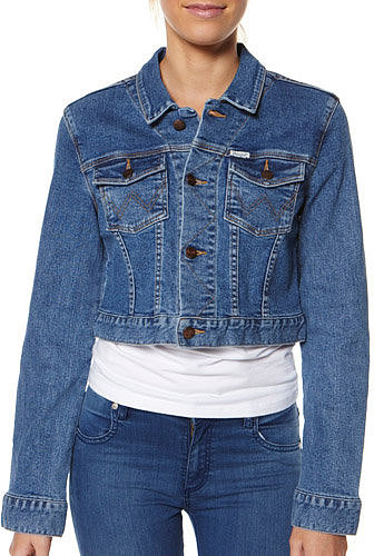 Wrangler Crop Denim Jacket
