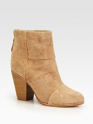 Rag & Bone Classic Newbury Canvas Ankle Boots