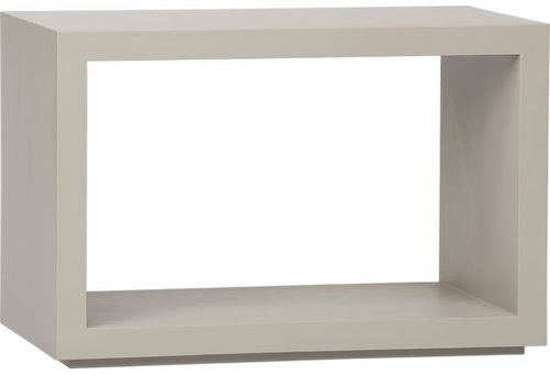 Ascend Taupe 27" Open Storage Unit