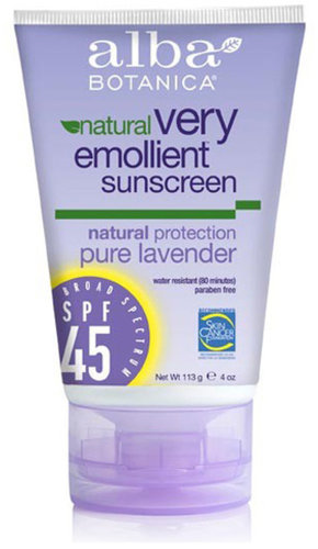 Alba Botanica Pure Lavender Broad Spectrum Sunscreen SPF 45