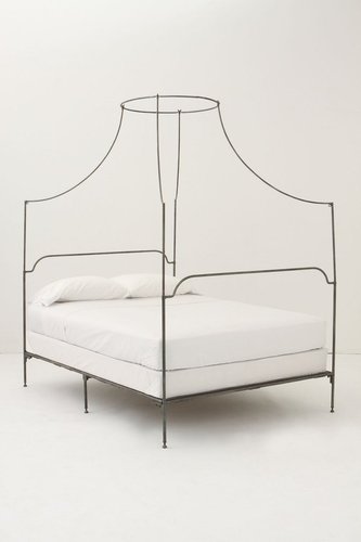 Italian Campaign Canopy Bed