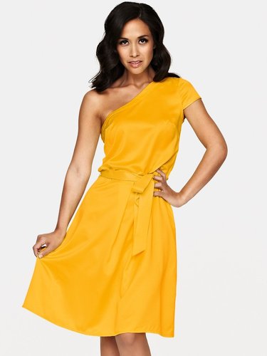 Myleene Klass Satin One Shoulder Dress