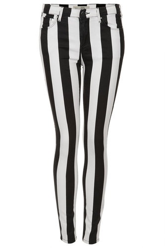 MOTO Stripe Leigh Jeans