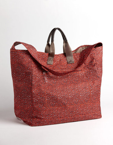 ECHO Large Cheetah Print Tote Bag