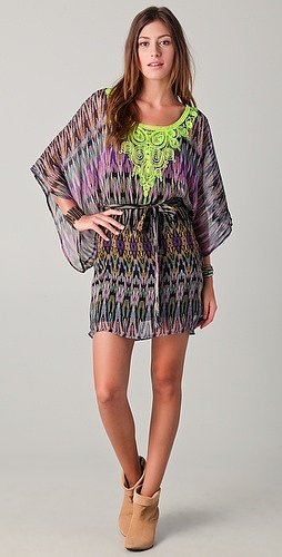 Twelfth st. by cynthia vincent Embroidered Caftan Dress