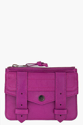 PROENZA SCHOULER PS1 Small Purple Zip Wallet