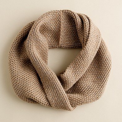 Metallic snood