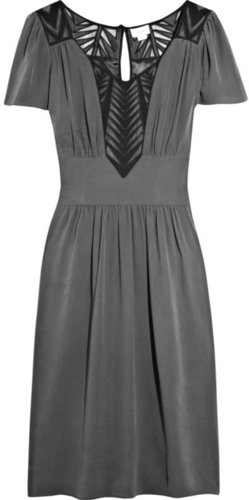 Temperley London Camilla silk-crepe dress