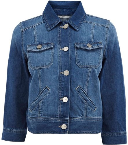 Women's Oasis Cropped denim jacket