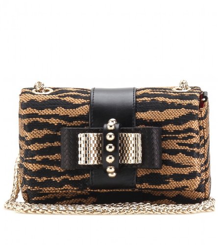 Christian Louboutin SWEET CHARITY PANAMA TIGER CLUTCH