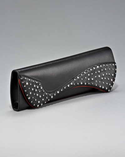 Christian Louboutin Pigalle Crystallized Clutch