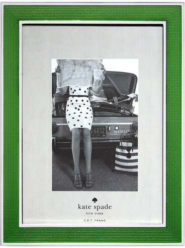 Kate Spade Green Silver-Plated Frame