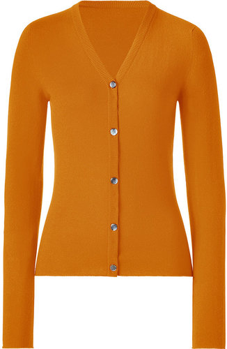 Lucien Pellat-Finet Orange V-Neck L/S Cardigan
