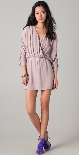 Parker Long Sleeve Ruched Dress