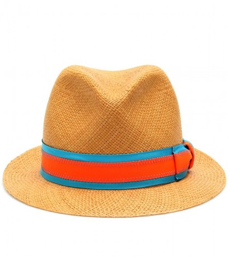 Rag & Bone BRISTOL STRAW FEDORA