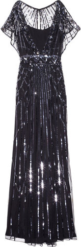 Temperley London Web embellished tulle gown