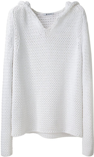 T by Alexander Wang / Chunky Hooded Pullover