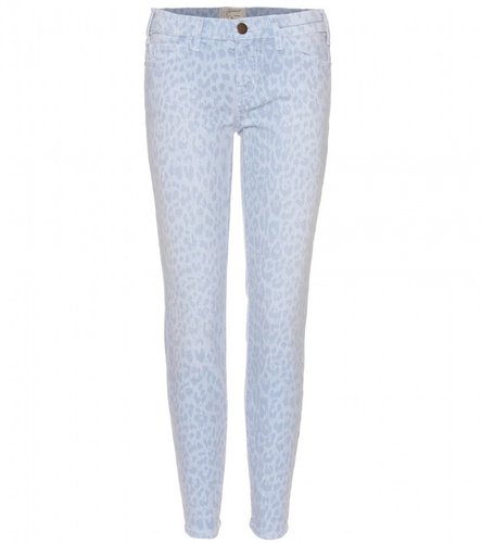 Current/Elliott THE STILETTO ANIMAL PRINT JEANS
