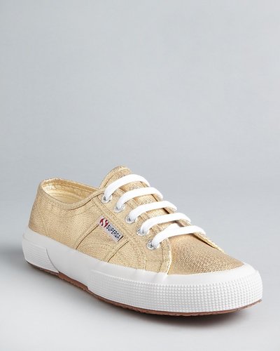 Superga Classic Lam & eacute; Sneakers