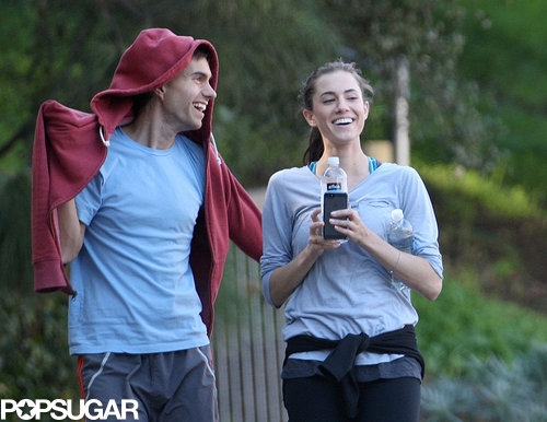 Allison Williams and her boyfriend, Ricky Van Veen, went hiking.
Allison Williams and her boyfriend, Ricky Van Veen, went hiking.