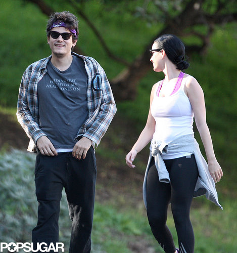 Katy Perry and Allison Williams Pair Up For a Walk With Their Guys Katy Perry and Allison Williams Pair Up For a Walk With Their Guys
