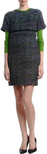 Proenza Schouler Tweed Stripe Shift Dress