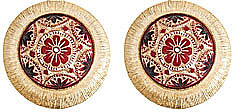 Button Earrings