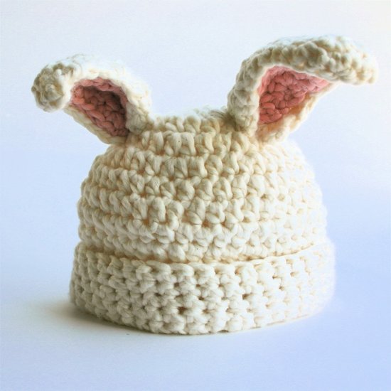 Adrienne Kinsella White Chocolate Bunny Hat Adrienne Kinsella White Chocolate Bunny Hat