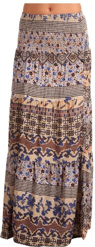DEPT - Convertible Floral Viscose Skirt/Dress