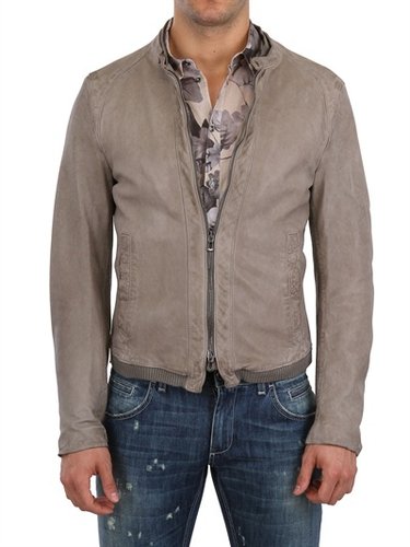 Dolce & Gabbana - Washed Nappa Leather Jacket
