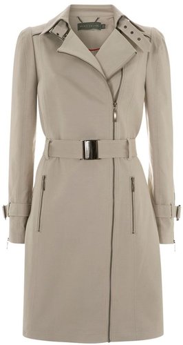 Mint Velvet Trench Coat, Stone