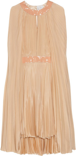 Richard Nicoll Silk cape dress