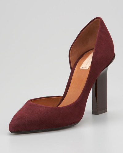 Reed Krakoff  Suede d'Orsay Pump
