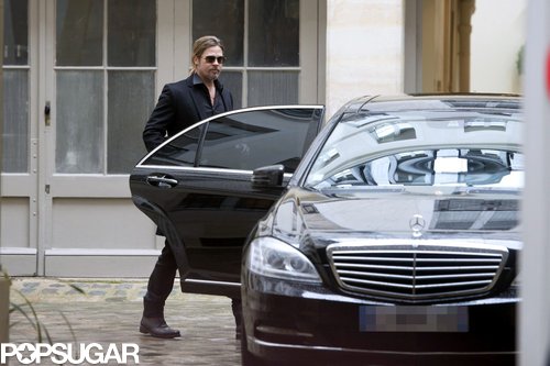 Brad Pitt Celebrates His Wine Success in Paris! Brad Pitt Celebrates His Wine Success in Paris!