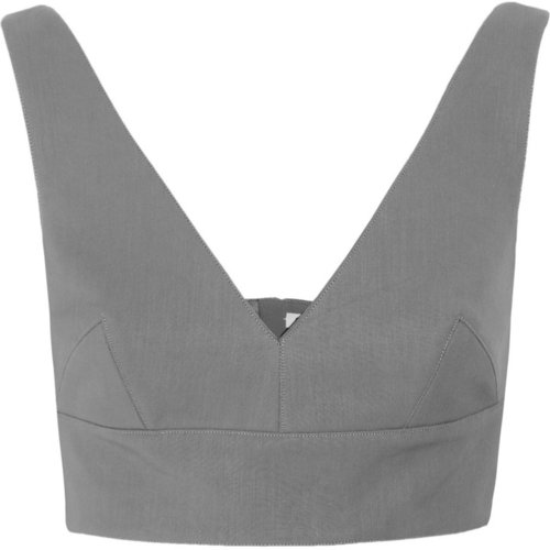 Miu Miu Cropped cotton top