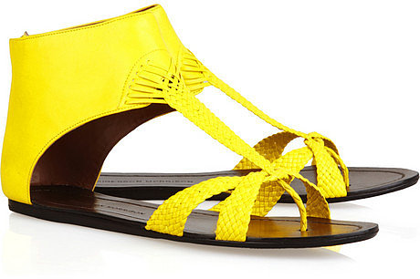 Sigerson Morrison Woven leather sandals