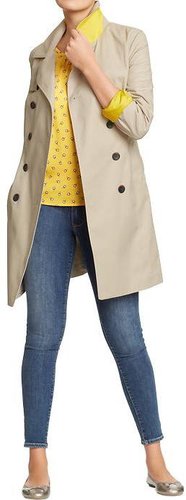 Women's Canvas Trench Coats