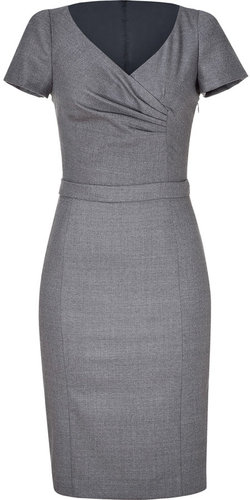 Moschino C&C Grey short sleeve wool dress