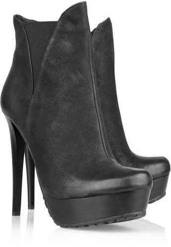 Luxury Rebel By Jean-Michel Cazabat Platform leather ankle boots
