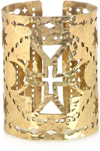 Pamela Love Navajo-inspired cutout brass cuff