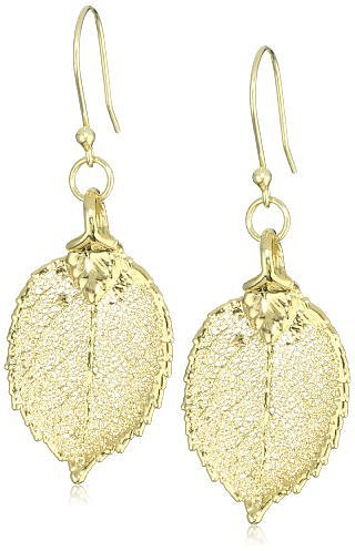 Karen London "Liv" Gold Leaf Earrings