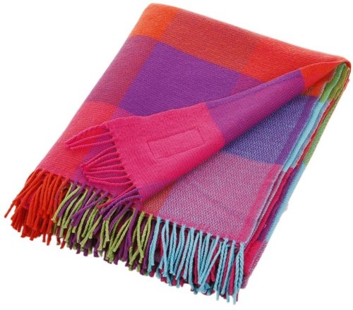 Avoca - Cashmere Mix Throw Silken Multi - 183x142cm